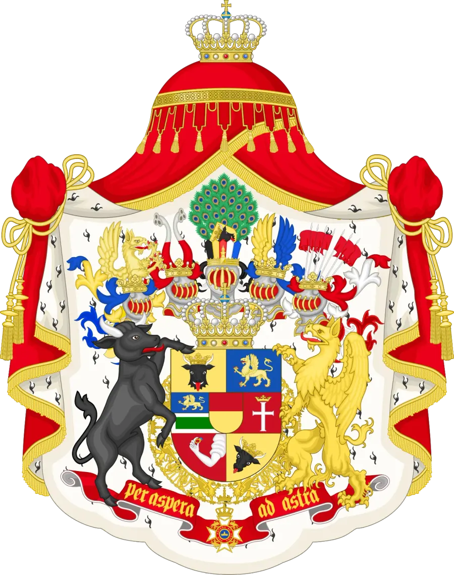 La carte Henri III de Mecklembourg-Schwerin