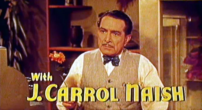 La carte J. Carrol Naish
