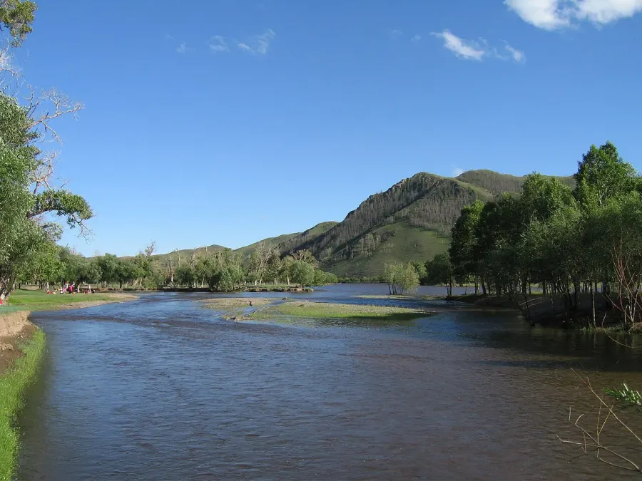 The Tuul River card