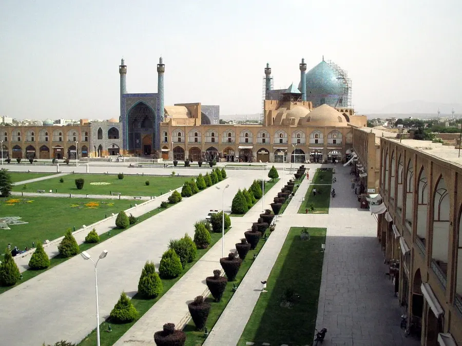 The Shah Mosque card