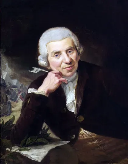 The Johann Wilhelm Ludwig Gleim card