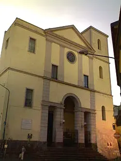 La carte Église San Giorgio Martire