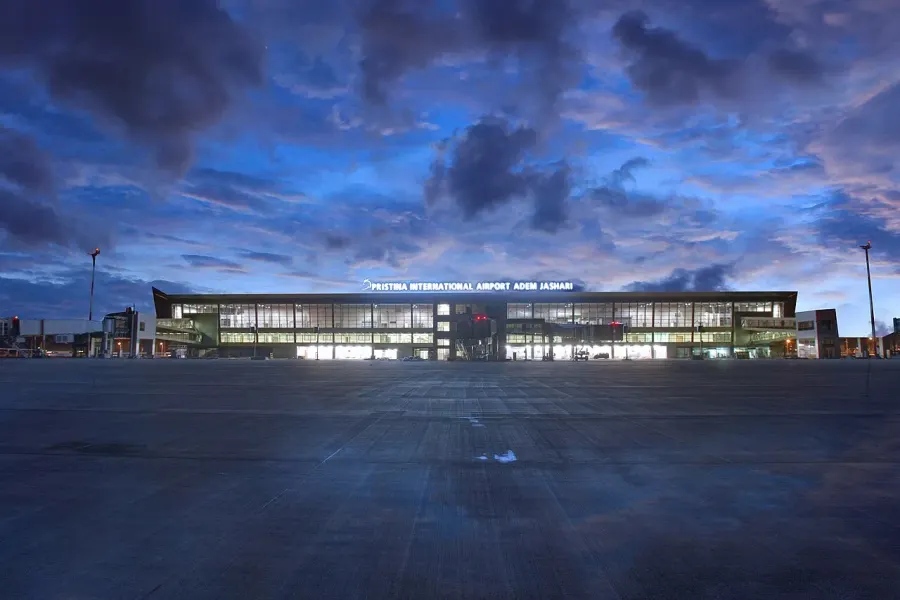 The Pristina International Airport card