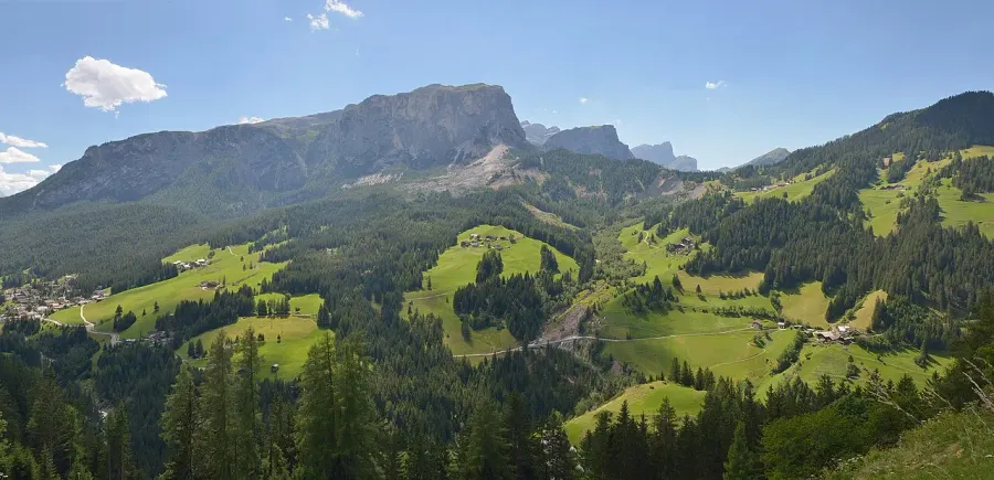 La carte Val Badia