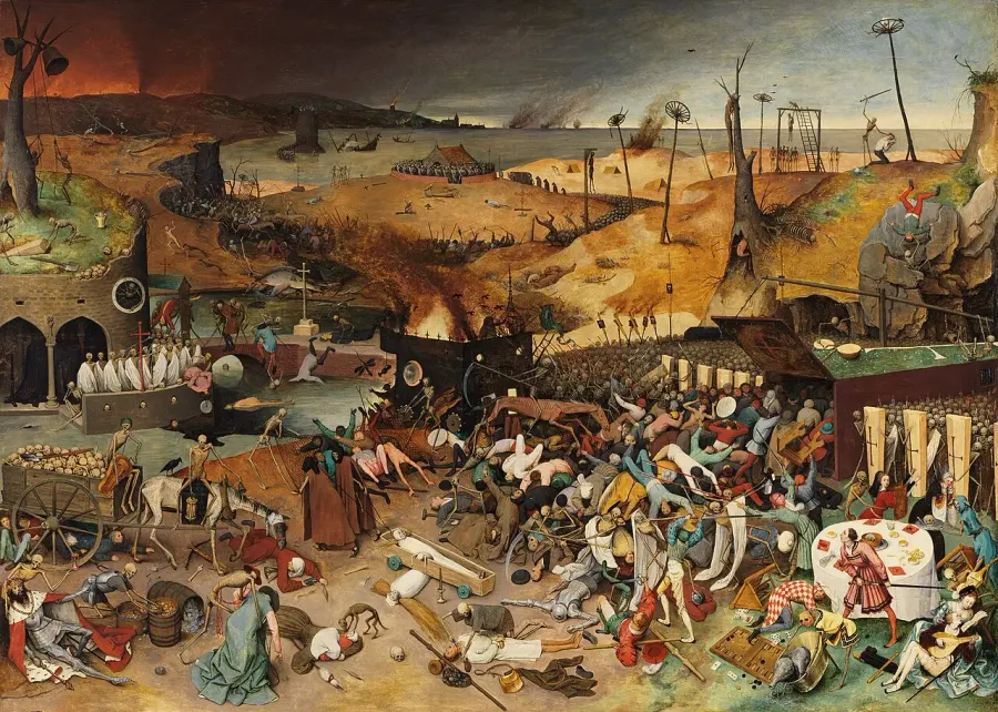 La carte Le Triomphe de la Mort
