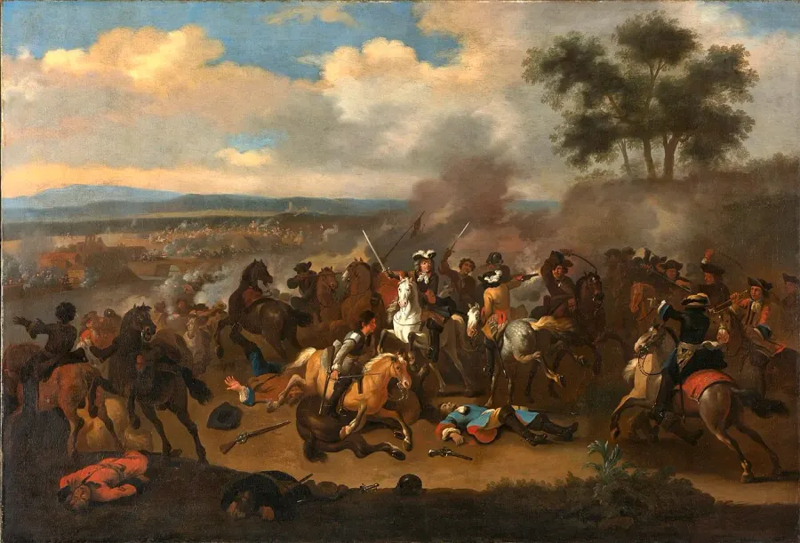 La carte Bataille de la Boyne