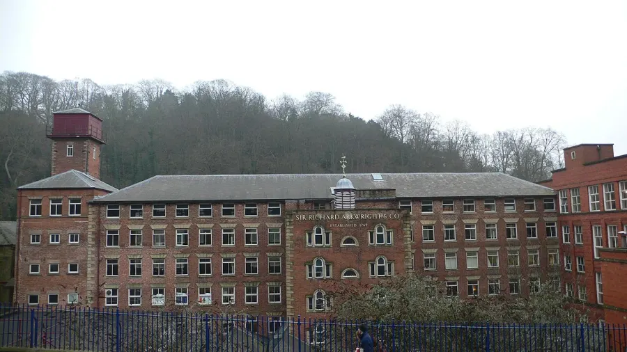 The Derwent Valley Mills card