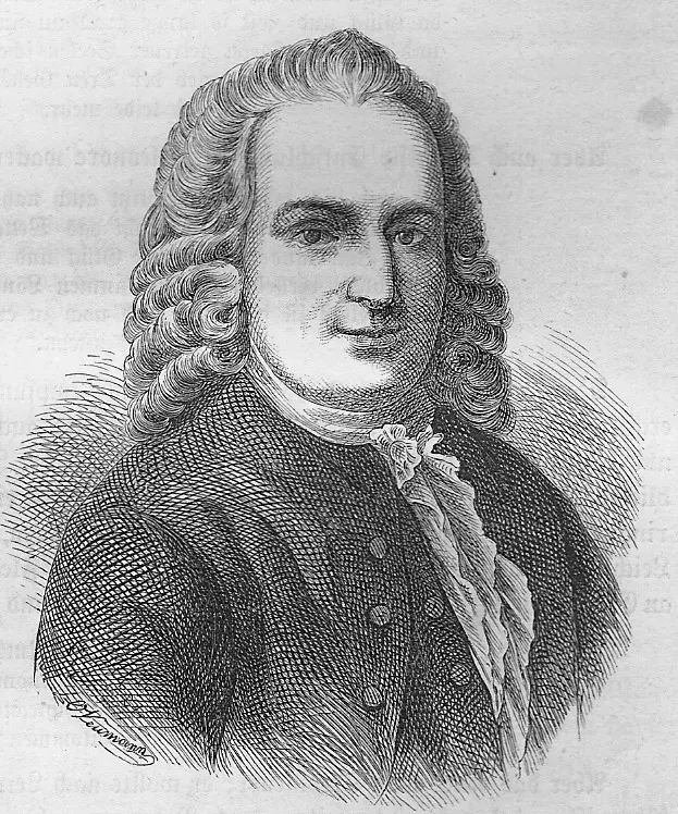 La carte Johann Christian Günther