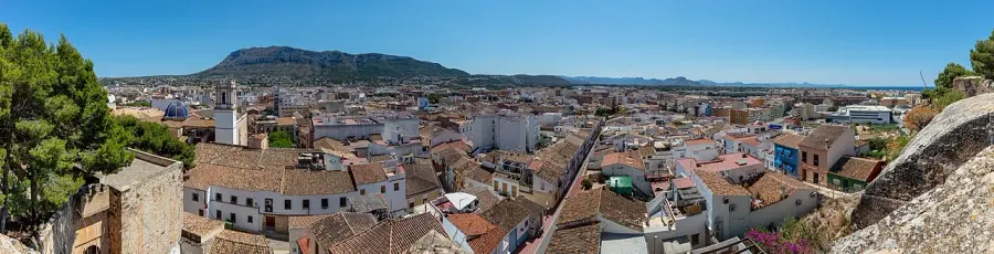 La carte Dénia