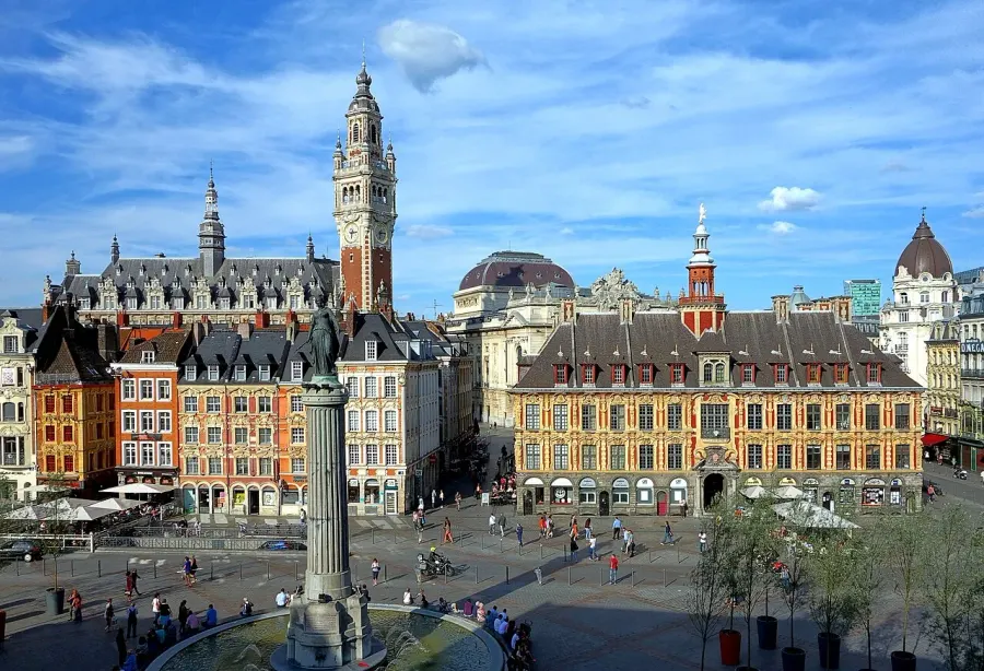 La carte Lille