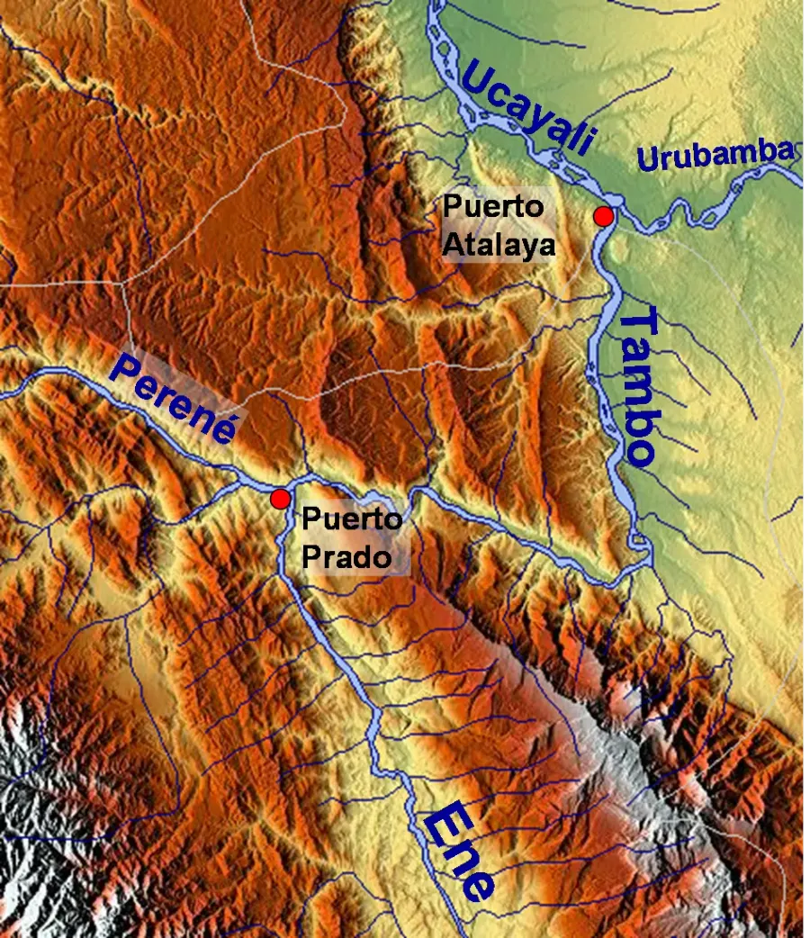 The Perené River card