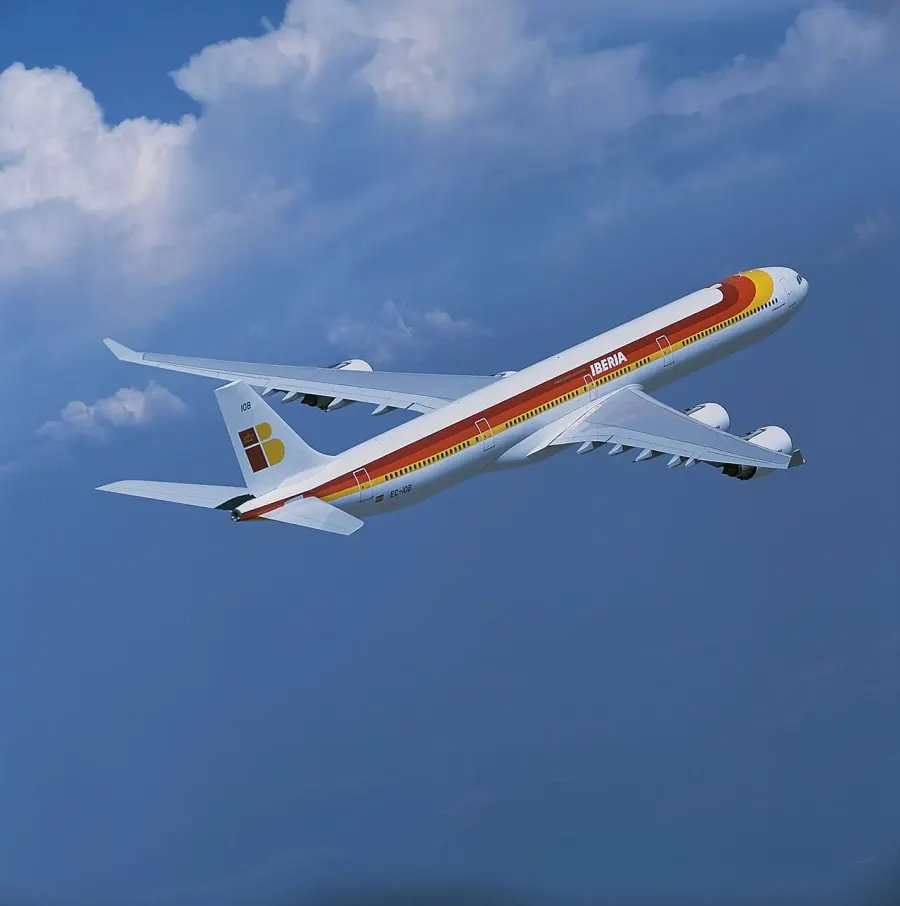 La carte Airbus A340