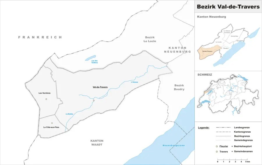 The Val-de-Travers District card