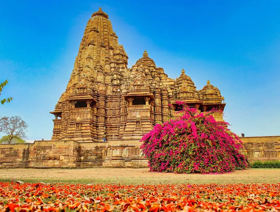 La carte Temple de Kandariya Mahadeva