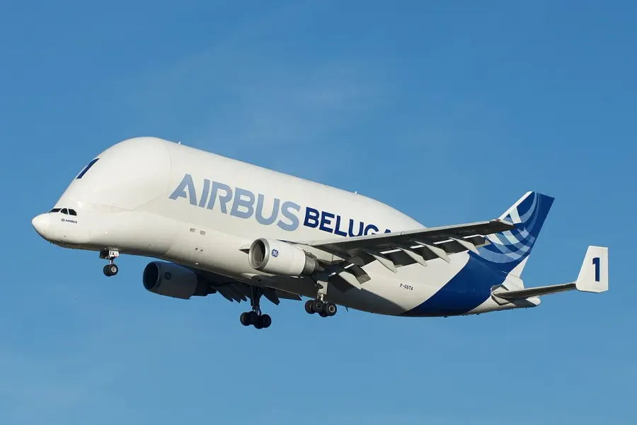 La carte Airbus A300-600ST