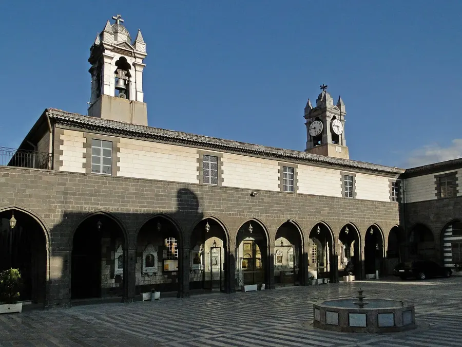 La carte Église grecque-catholique melchite