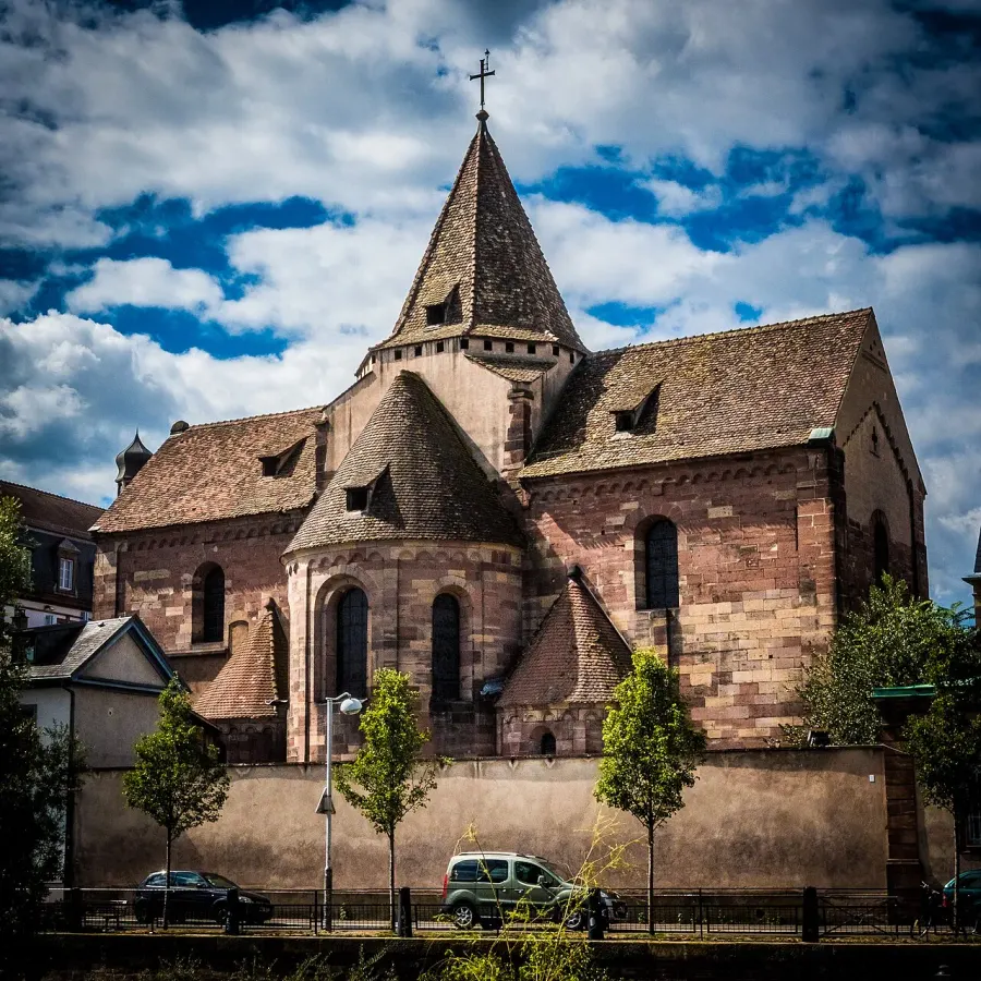 The Saint Stephen's Church, Strasbourg card
