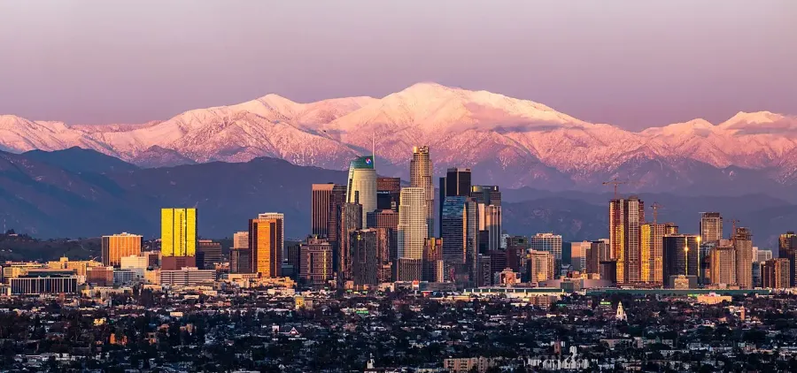 La carte Los Angeles