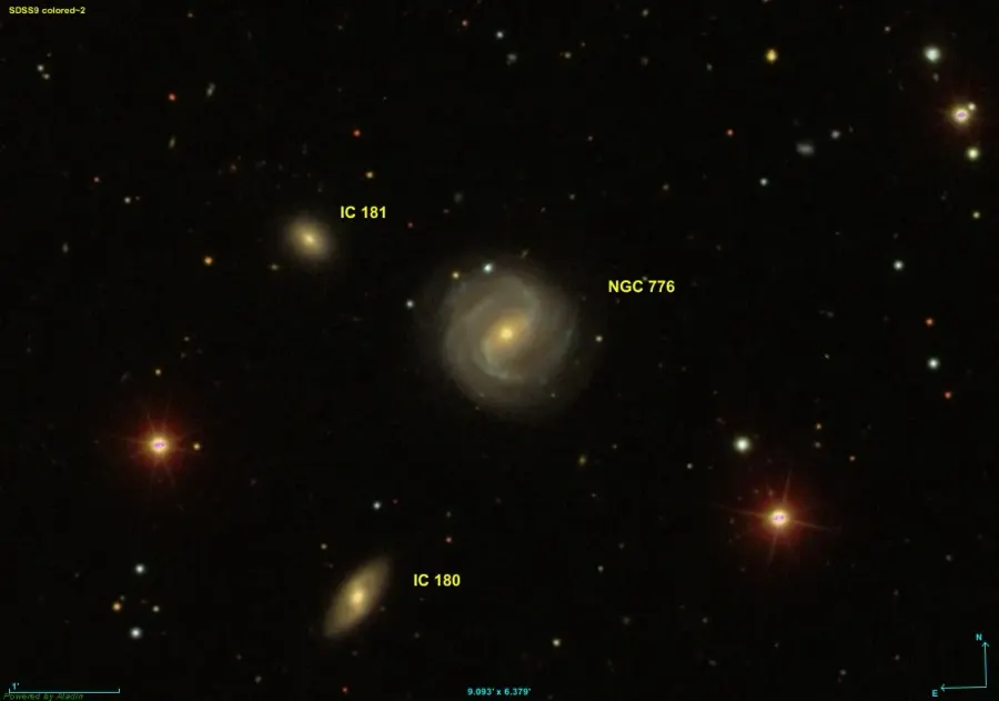 The NGC 776 card