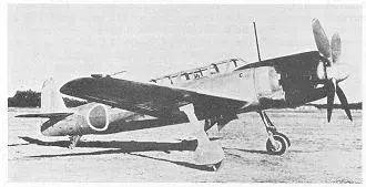 La carte Nakajima C6N Saiun