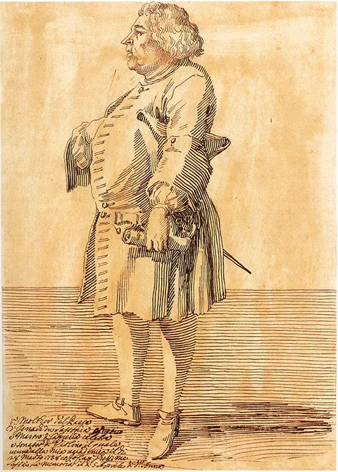 La carte Johann Melchior Molter