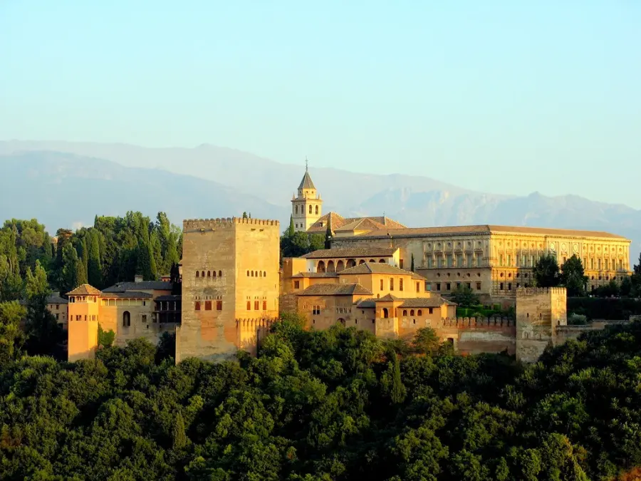 The Recuerdos de la Alhambra card