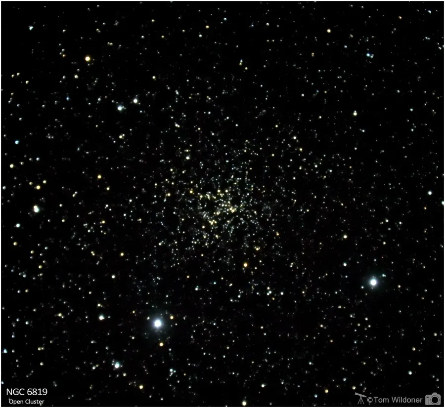 The NGC 6819 card