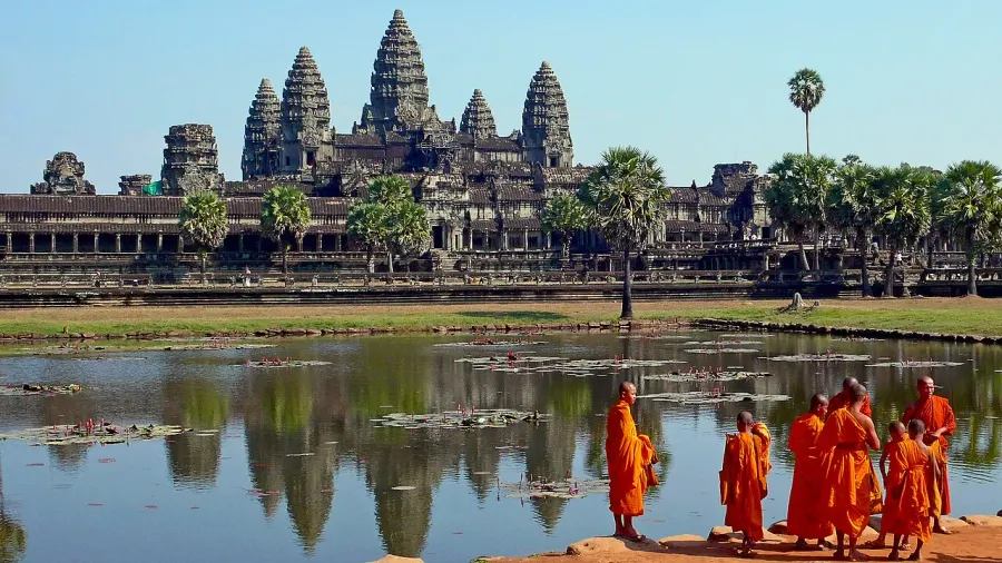 La carte Province de Siem Reap