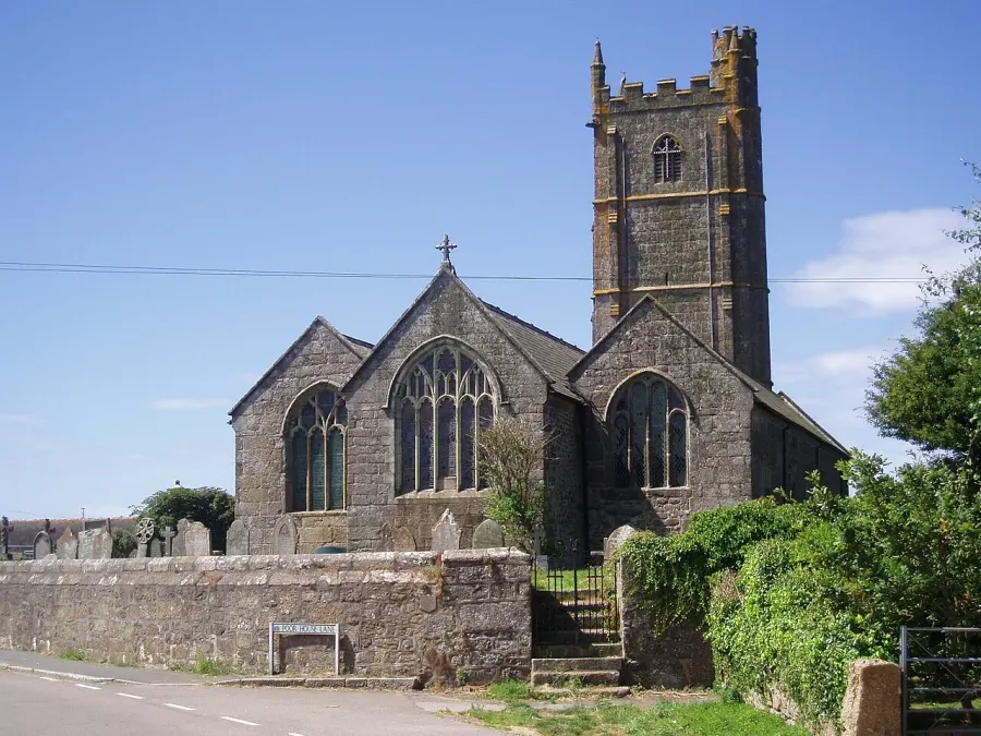 La carte St Buryan