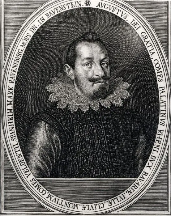 La carte Auguste de Palatinat-Soulzbach