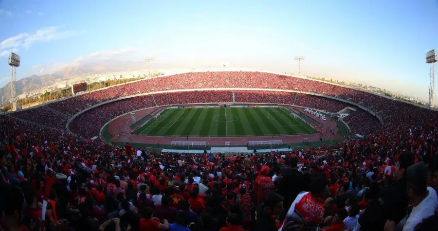 The Azadi Stadium card
