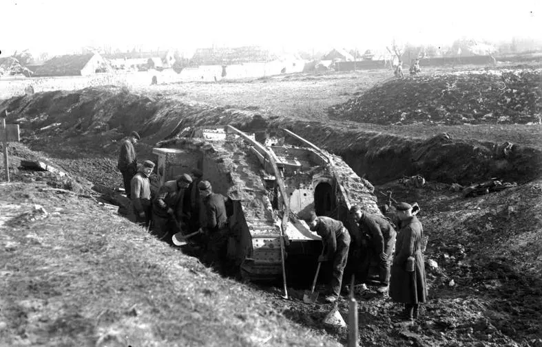 La carte Bataille de Cambrai