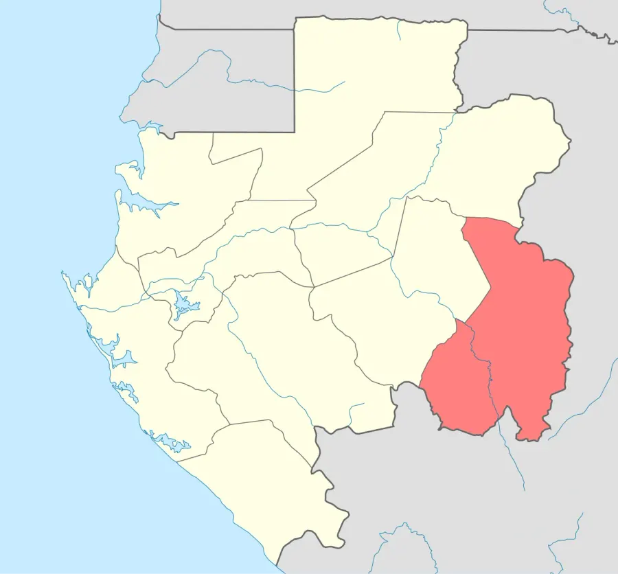 The Haut-Ogooué Province card