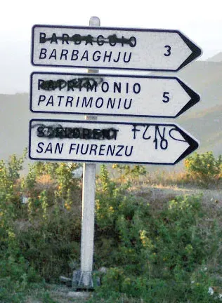 La carte Paysage linguistique