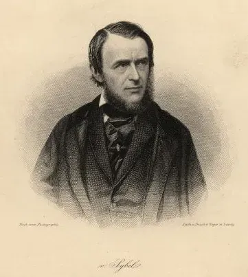La carte Heinrich von Sybel