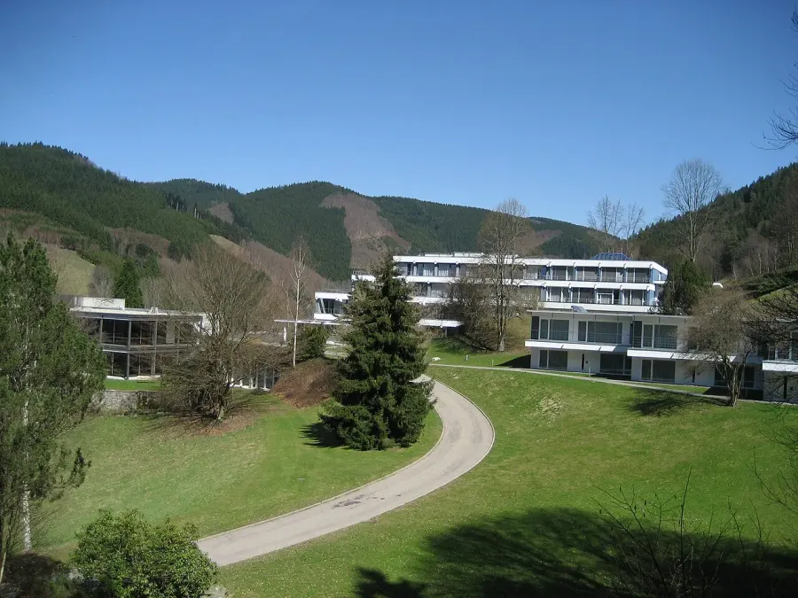 La carte Institut de recherches mathématiques d'Oberwolfach