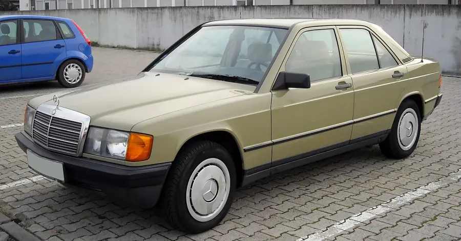 La carte Mercedes-Benz 190