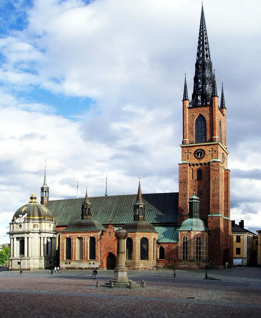 La carte Église de Riddarholmen