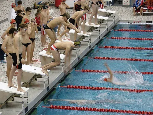 The Medley swimming card