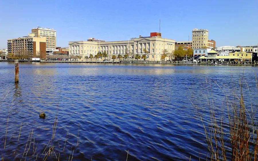 La carte Wilmington
