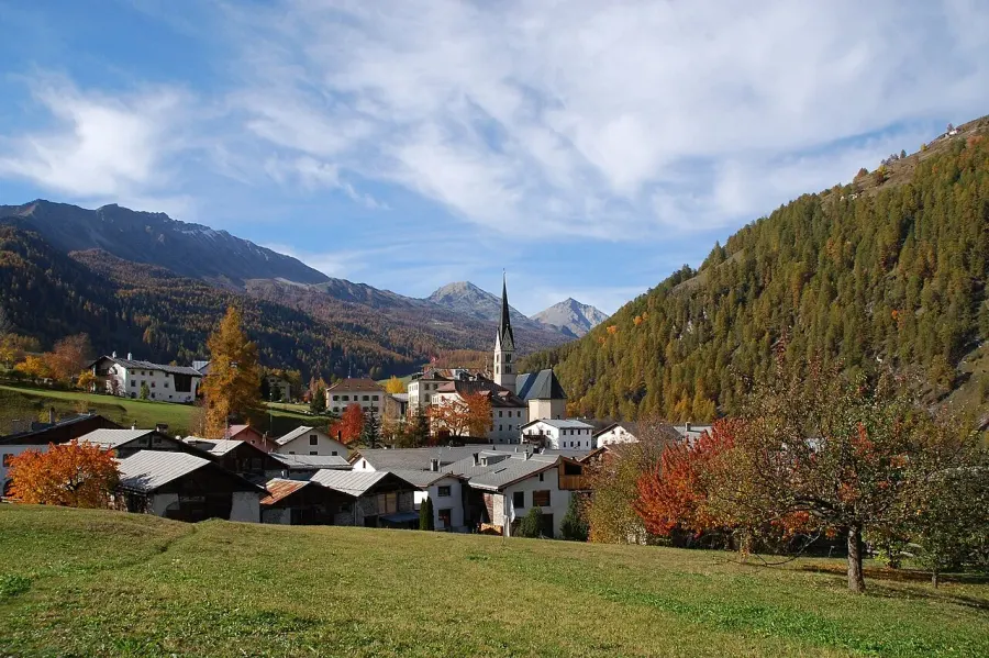 La carte Santa Maria Val Müstair