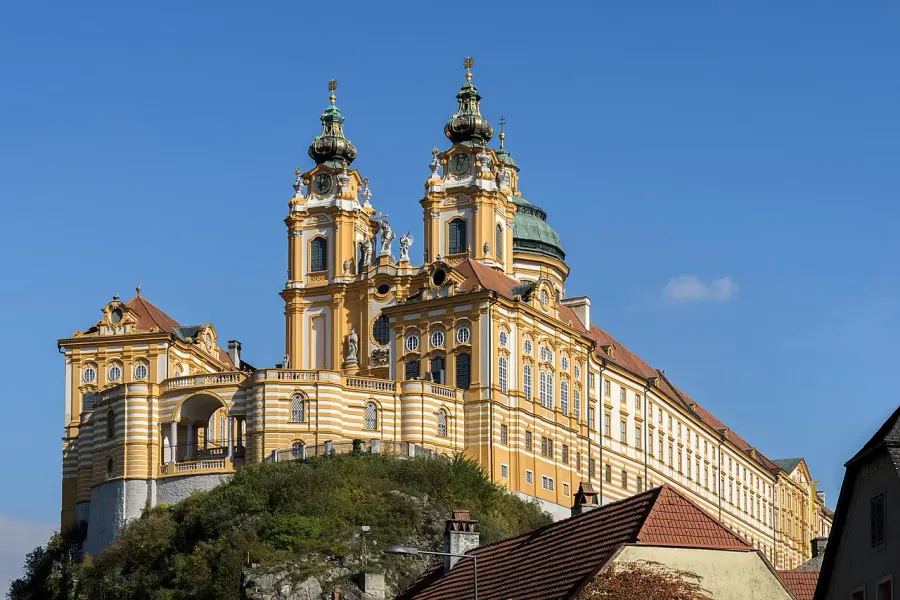 The Melk Abbey card