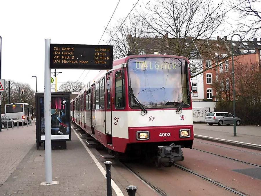 The Düsseldorf Stadtbahn card