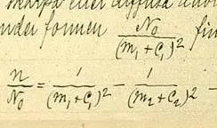 La carte Formule de Rydberg