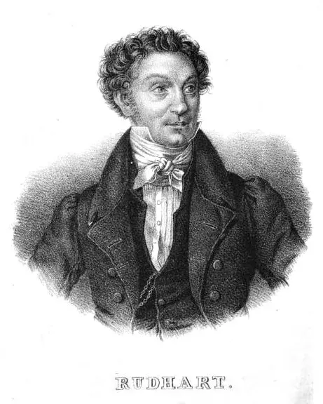 The Ignaz von Rudhart card