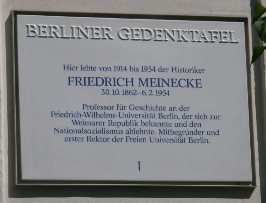The Friedrich Meinecke card