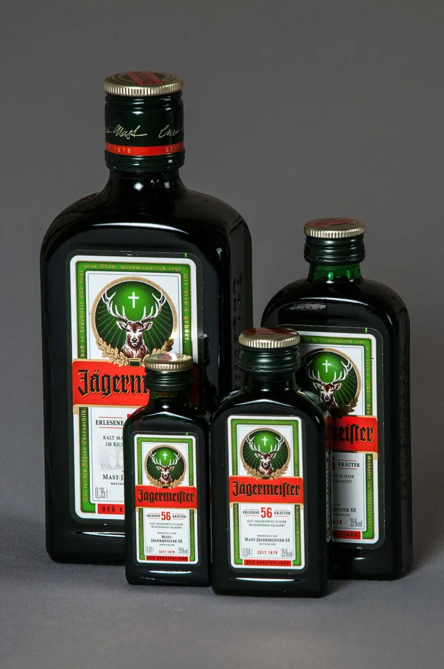 La carte Jägermeister