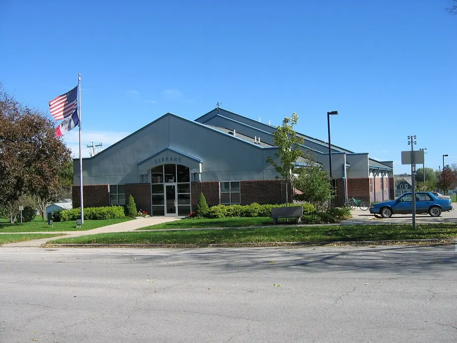 The West Union, Iowa card