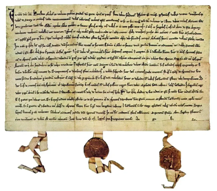 The Federal Charter of 1291 card