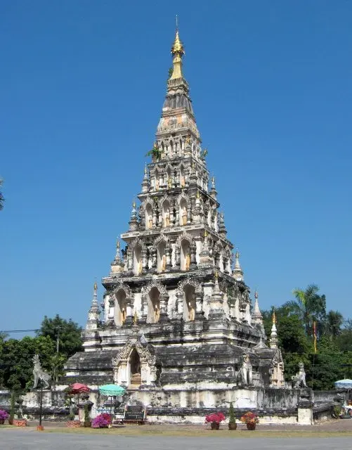 La carte Wat Chedi Liam